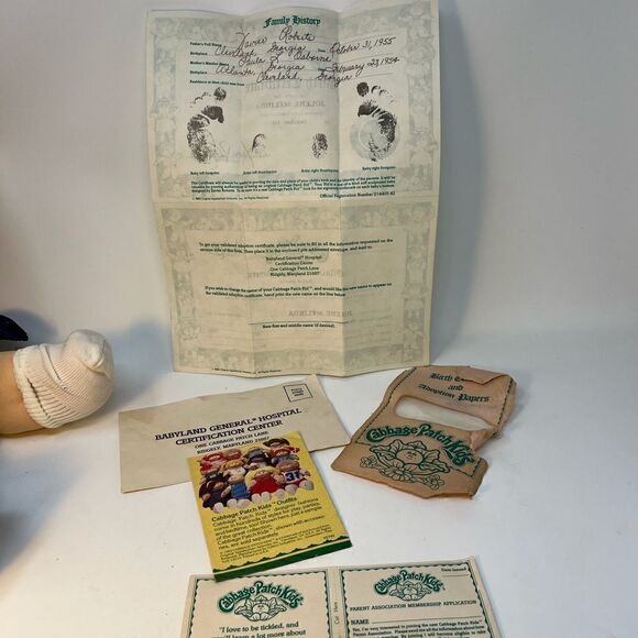 Cabbage Patch Kids, Jolene Melinda, with adoption certificate - Picture 3 of 7